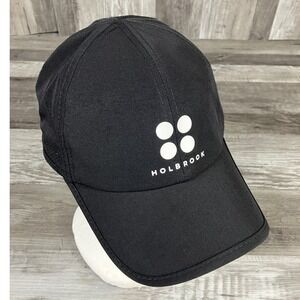Holbrook Performance Baseball Pickleball Cap Black Adjustable  Hat Play Better